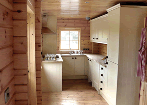 Lower Lake Boathouse in South Wales