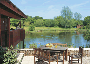 Otter Lakeside Lodge in South West England