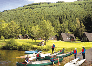 Oich View in Highlands Scotland