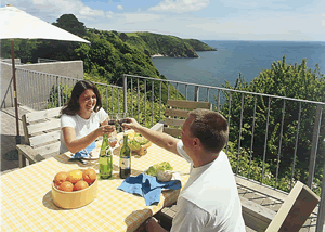 Bay View Bungalow in South West England