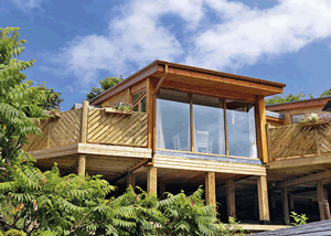 Treehouse in South West England