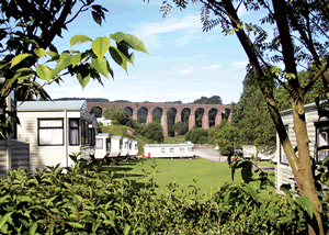 Ladybower Caravan in Central England