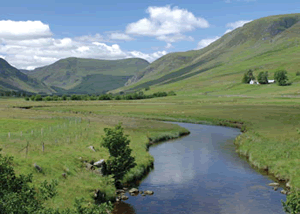 Nether Lodge in Central Scotland