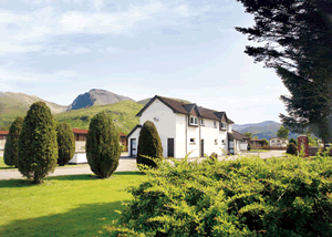 Lochy Log Cabin in Highlands Scotland