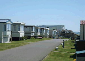 Seaford Bay in South East England