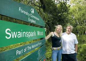 Woodland View in Central England