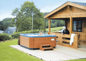 Lavender Lodge in Mid Wales