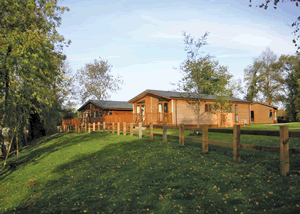 Woodland Oak Lodge in Central England