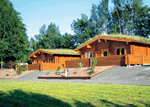 Bracken Log Lodge in Central Scotland