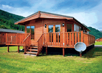 Loch Eck Lodges in West Scotland