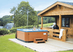 Trewythen Lodges in Mid Wales